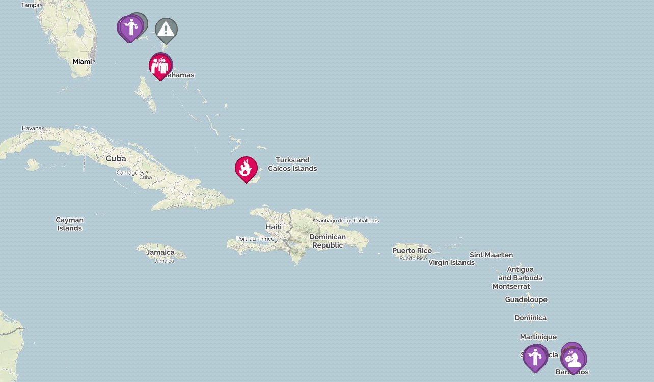 The security situation in the Caribbean Island in July 2018